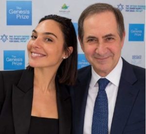 Photo: Gal Gadot and Genesis Co-Founder and Chairman
Stan Polovets (Credit: GPF)